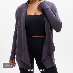 Athleta Pranayama Restore Rib Wrap - Twilight XXS